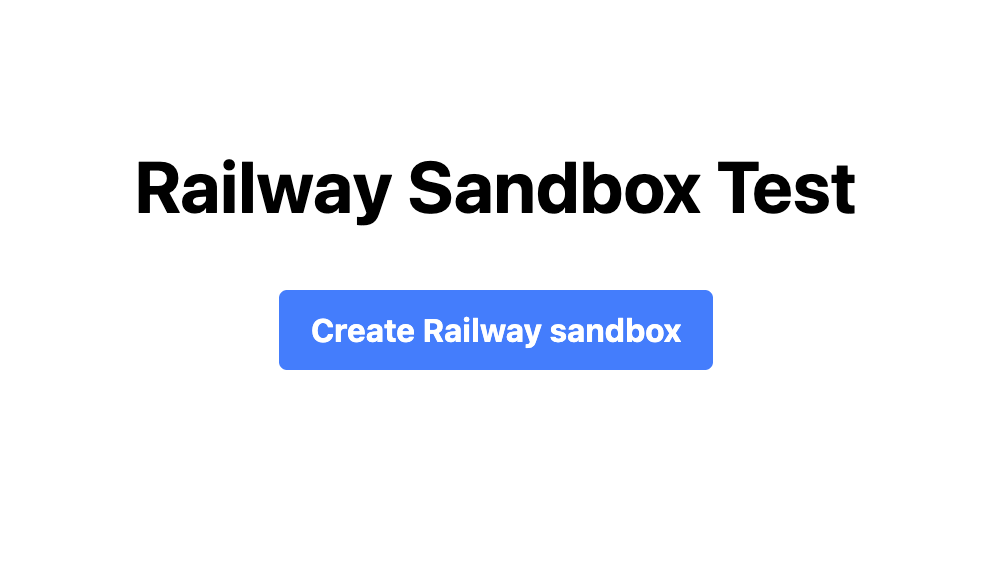 screenshot of vite app button