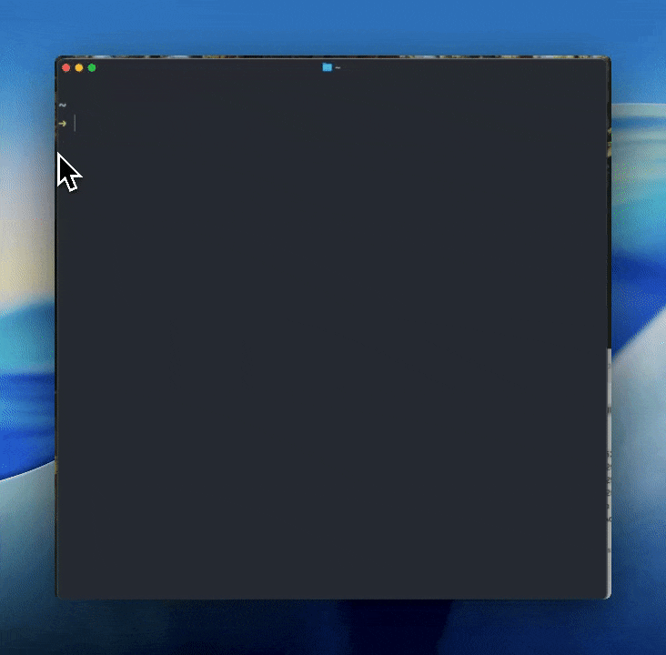 Screen recording of a user installing Compute CLI via terminal