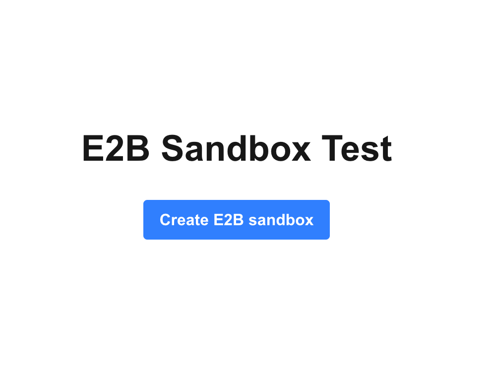 screenshot of next.js app button